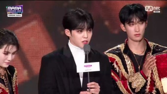 '대상' 세븐틴, 에스쿱스 깜짝 등장→우지의 눈물→승관, 故 문빈 추억(MAMA 2023)