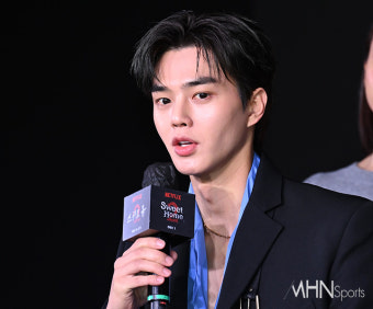 [Ms포토] 송강 '스위트홈 2로 돌아왔어요'