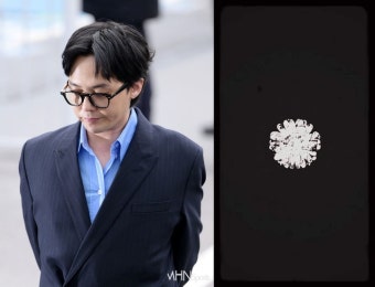 지드래곤, 말 없이 국화 올리며 故 이선균 추모