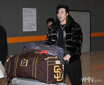 [Ms포토] 김하성 '개인 훈련 후 스프링캠프 합류'