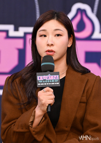 [mhn포토] 장은실 '대학체전 기대해주세요'