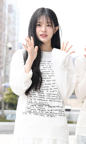 [mhn포토] 아일릿 민주 '천상 소녀'