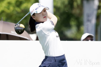 [mhn포토] 이제영, 우승 향해 날리는 티샷