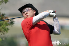 [mhn포토] 민현기, 오르막 페어웨이로 날린다