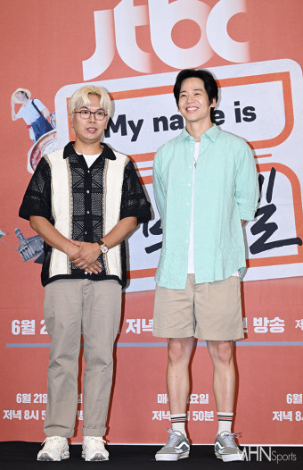 [mhn포토] '마이 네임 이즈 가브리엘' 김태호-이태경 PD