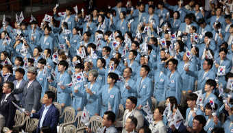 '2024 파리올림픽' 앞둔 대한민국선수단, 파리올림픽 향해 힘찬 출발!