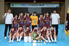 4전 전승 일신여중, 태백산기핸드볼 여자중등부 우승