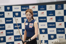 [mhn포토] 수퍼리그 레이디스 나인볼 서서아 기세 잡고