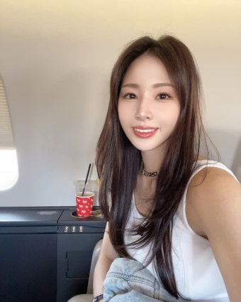 신수지, 전용기 타고 럭셔리 파티...클래스가 다르네