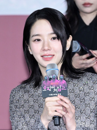 얼떨결에 당했다...박규영, '오징어 게임3' 핑크 가드 스포일러 후 '빛삭'