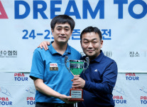 서울시청 아웃사이드 히터→드림투어 우승까지...PBA 오정수의 대역전 스파이크