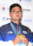 '파리올림픽 3관왕' 양궁 김우진, 대한체육회 체육상 대상 영예