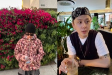 현아용준형, 길거리 흡연→뽀뽀 근황...신혼생활 만끽ing