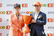 [mhn포토] 박현경, E1 채리티 오픈 우승