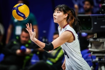 블로킹이 1-18...VNL 1주차 나선 한국 여자배구, 독일에 0-3 완패
