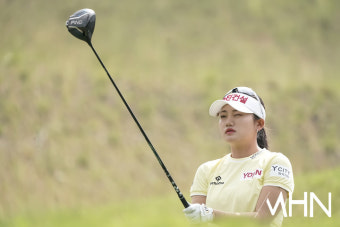 [mhn포토] 노승희, 역전 우승 정조준