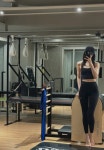 정유지, 등근육 화났다...필라테스로 다진 탄탄+늘씬 몸매