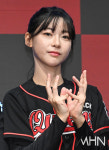 [포토] '육상 카리나' 김민지 '야구여왕 도전'