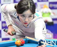 당구장 알바 대타→LPBA 돌풍 발돋움한 정수빈, 영스타상 수상 영예 [PBA 시상식]