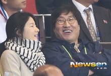 [포토엔]이영애 ‘남편 정호영과 함께 남북 축구 관람’