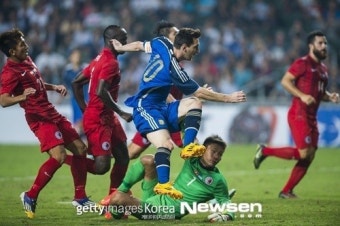 ‘메시 2골1도움’ 아르헨티나, 홍콩에 7-0 대승