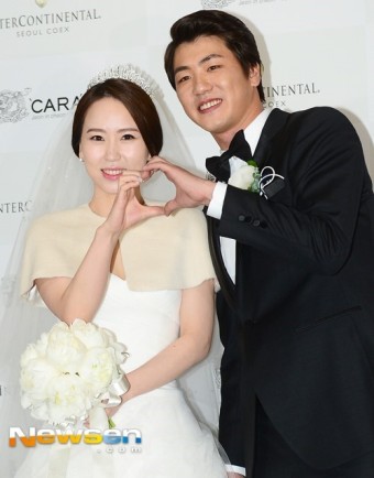 [포토엔]김광현 결혼 ‘행복하게 잘 살겠습니다’