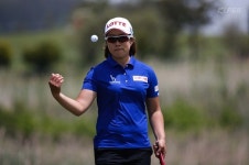 ‘샷이글 자축’ 김해림, KLPGA 데뷔 7년만 첫 우승