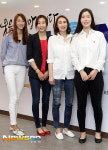[포토엔]한송이-한유미-이숙자-김사니 ‘8등신 미녀 해설위원들 한 자리에’