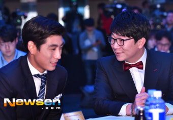 [포토엔HD]양현종 이정후 ‘강력한 MVP 신인왕 후보의 대화’