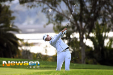 [포토엔]박성현, 아이언샷의 정석은 이런 것