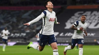 '리그 9호골' 손흥민, 코로나 우려 지우며 득점 1위 등극
