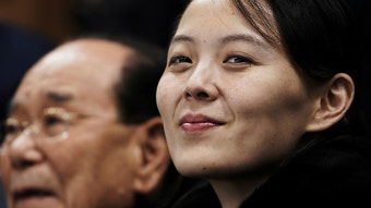 김여정, 文대통령 향해 
