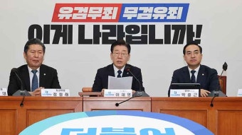 더불어민주당 이재명 대표, 검찰 결정 비판 대한민국 법치의 사망 선고