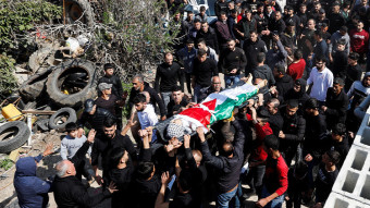 팔레스타인 10대 소년, 이스라엘군 총 맞아 사망
