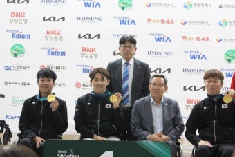 한국 장애인 사격 대표팀, 창원월드컵 종합 우승