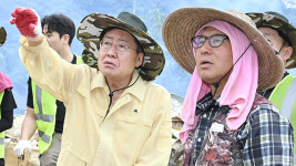 與 윤리위, 오늘 '수해 골프' 홍준표 징계 결정…당원권 6개월 정지 가능성