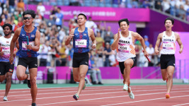 육상 남자 계주 400m 메달 도전…남자농구는 홈팀 중국과 격돌