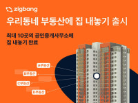클릭 한 번에 매물 정보 전송…직방 우리동네 부동산에 집 내놓기 출시