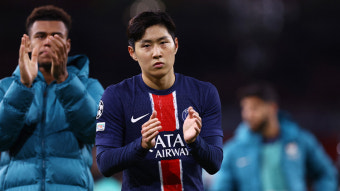'이강인 풀타임' PSG, 아스널에 0-2 패배