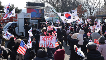 서울구치소 앞 尹지지자들 사흘째 집회