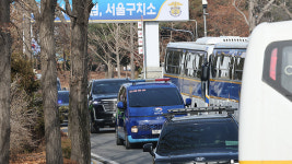 尹대통령, 구속영장심사 출석위해 서울구치소 출발