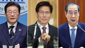이재명 37%·김문수 9%…한덕수 첫 등장 2% [갤럽]