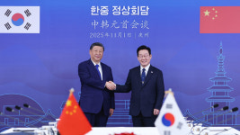 한중 정상, 한한령·한화오션 제재 논의…대통령실 생산적 진전 있을 듯