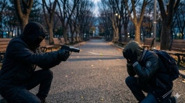 충주 공원서 초등생 비비탄총 빼앗아 발사…30대 남성 입건