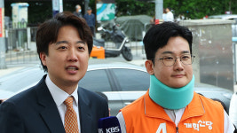 개혁신당 정이한 부산시장 후보 단식…