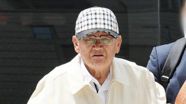 '집단 입당 의혹' 이만희 신천지 총회장 구속심사 출석
