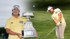 유해란, LPGA 챔피언십 '우뚝'…윤이나 준우승, 한국 선수 톱10 4명