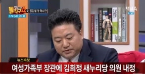 여성가족부 장관에 김희정 새누리당 의원 내정
