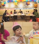 도성수 부부 딸 도로시, 족발에 케이크 흡입…앙증맞은 ‘먹방 요정’