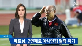 베트남, 2연패로 아시안컵 조별리그 탈락 위기